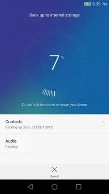 Huawei Backup android App screenshot 2