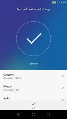 Huawei Backup android App screenshot 5